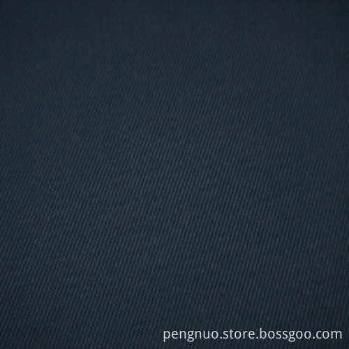 Polyester Twill Shape Memory Fabric for Menswear